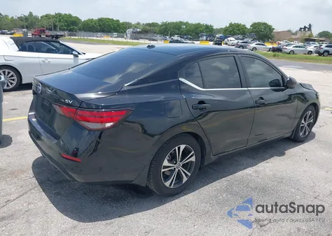 2021 Nissan Sentra Sv Xtronic Cvt из США, поврежденный, VIN 3N1AB8CV3MY304779